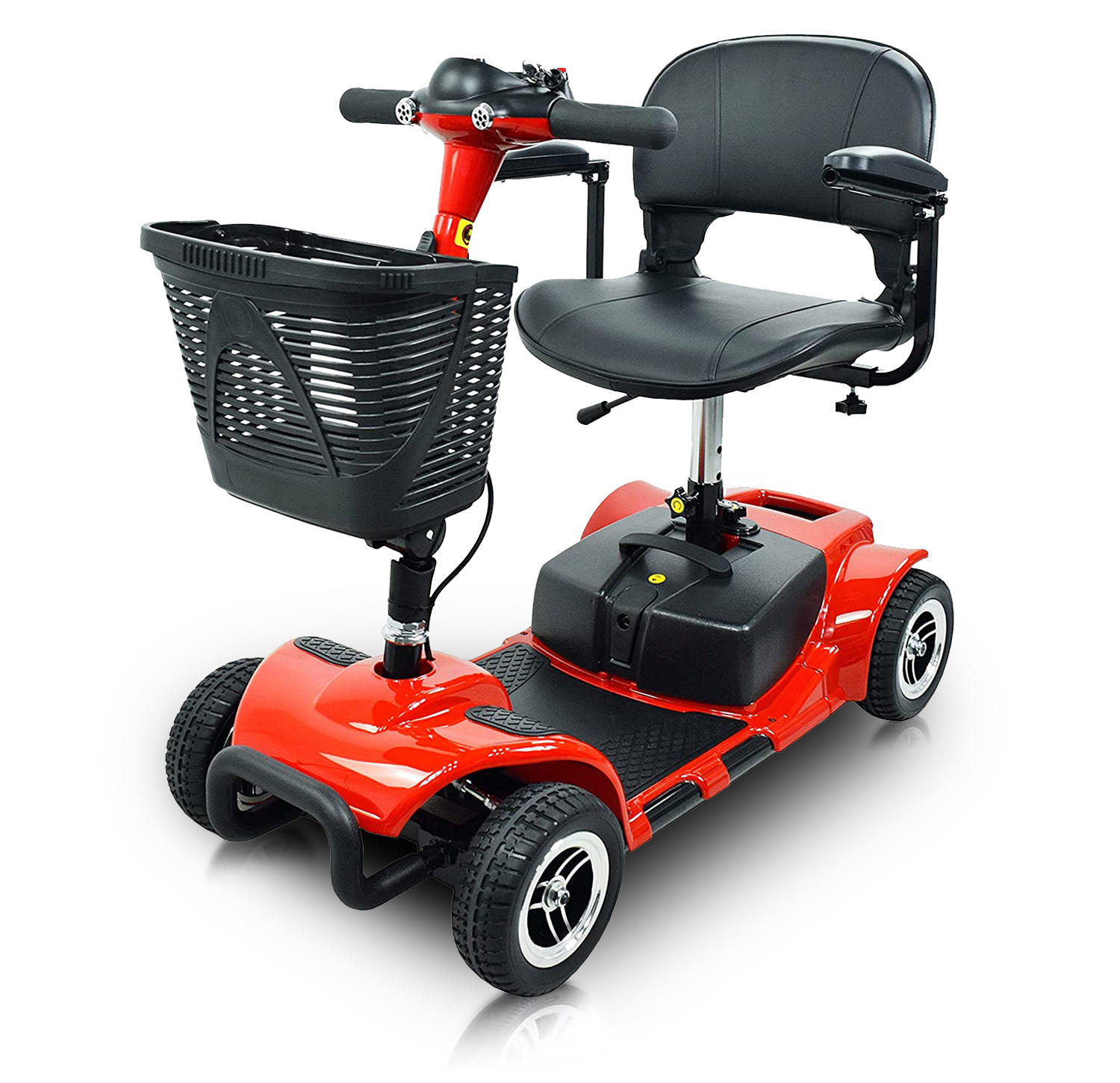 Emotor 265lbs Mobility Scooter for Seniors Elderly Adults, 250W Strong Motor w/ Stable 4 Wheels Scooter for Outdoor Driving 
