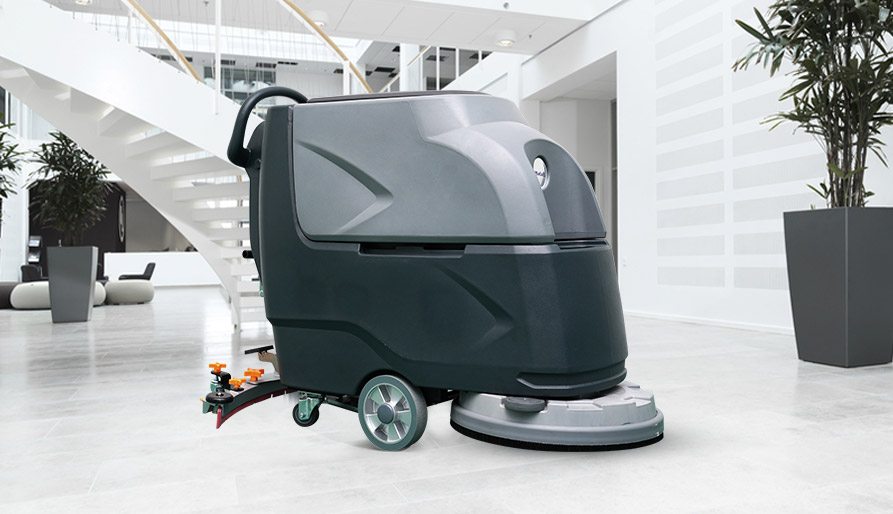 WALK BEHIND FLOOR SCRUBBER