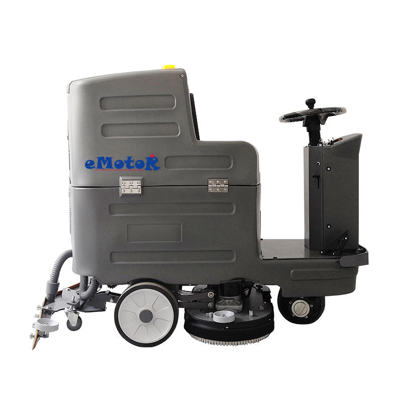 How has the adoption of commercial floor scrubbers transformed the cleaning and maintenance industry?