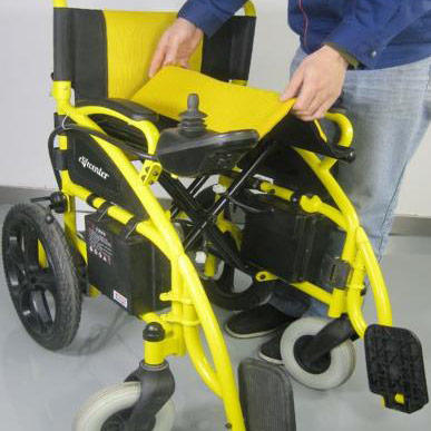 5213 Electric wheelchair with High Quality Durable Portable Rear Wheel 16inch Manual Wheelchair