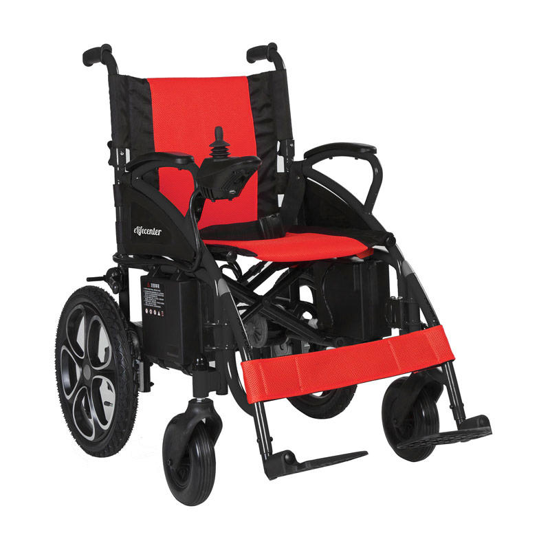 Which design of the wheelchair improves comfort?